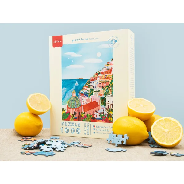 Puzzle Positano par Flore @Papier Coton - 1000 pièces