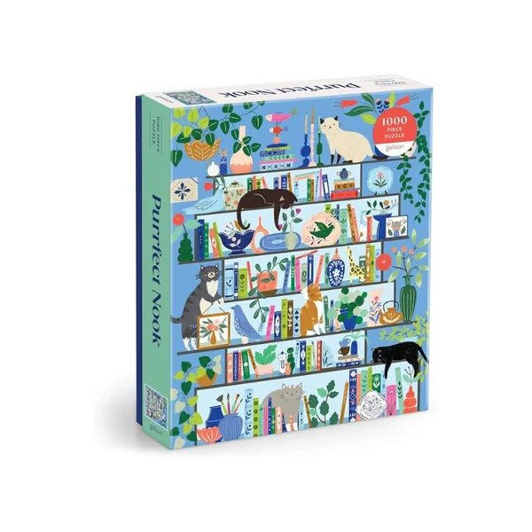 Puzzle Purrfect Nook - 1000 pièces - Galison