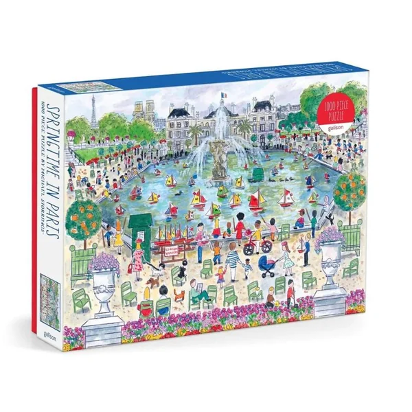 Puzzle Springtime in Paris - 1000 pièces - Galison