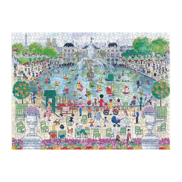 Puzzle Springtime in Paris - 1000 pièces - Galison