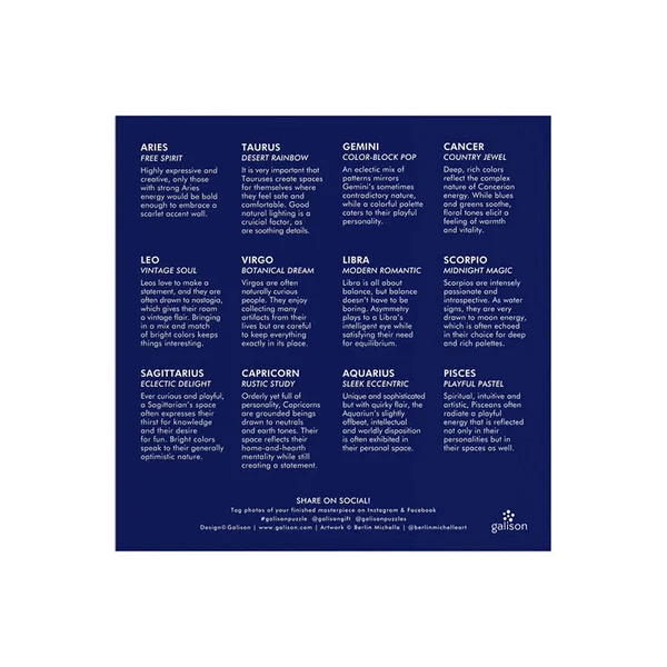 Puzzle Stargazing - 500 pièces - Galison
