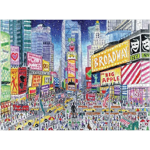 Puzzle Times Square - 1000 pièces - Galison