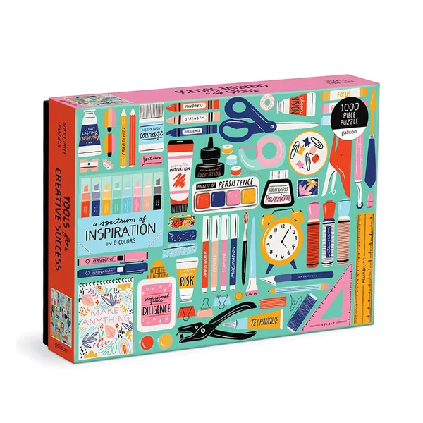 Puzzle Tools for creative succes - 1000 pièces - Galison