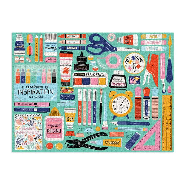 Puzzle Tools for creative succes - 1000 pièces - Galison