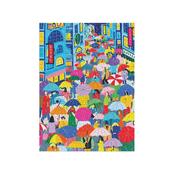 Puzzle Umbrella Lane - 1000 pièces