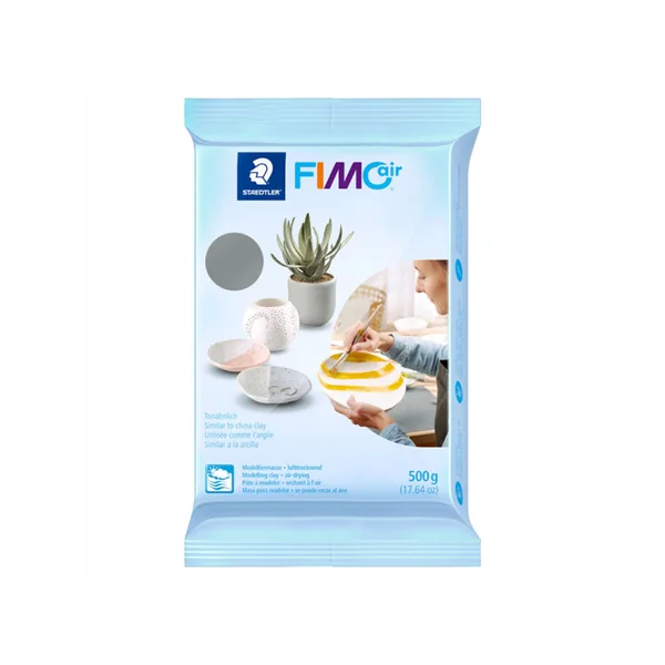 Pâte Fimo Air gris - 500 g