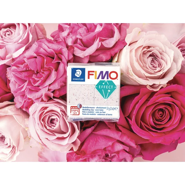 Pâte Fimo Effect Botanique Rose