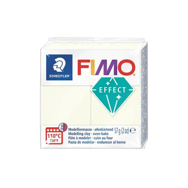 Pâte Fimo EFFECT Fluorescente dans le noir 041