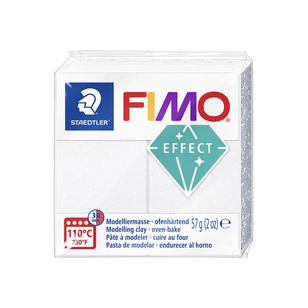 Pâte Fimo EFFECT galaxy Pailletée Blanc 002