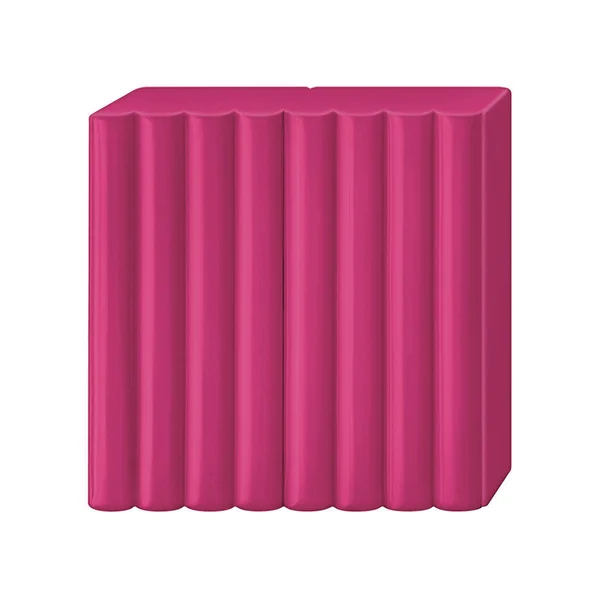 Pâte Fimo soft framboise T23 fruit rouge givré