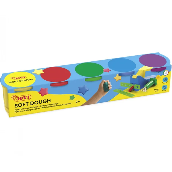 Pâte à modeler 5 pots primaire 110g