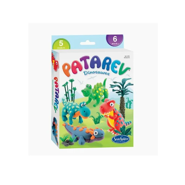 Pâte à modeler Patarev - Dinosaures