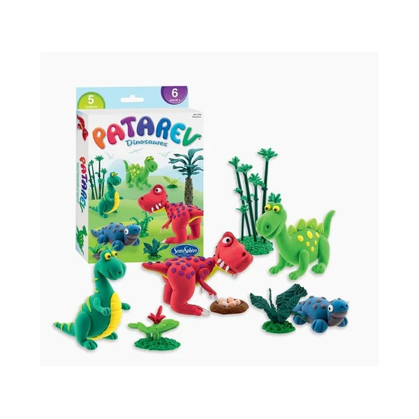 Pâte à modeler Patarev - Dinosaures