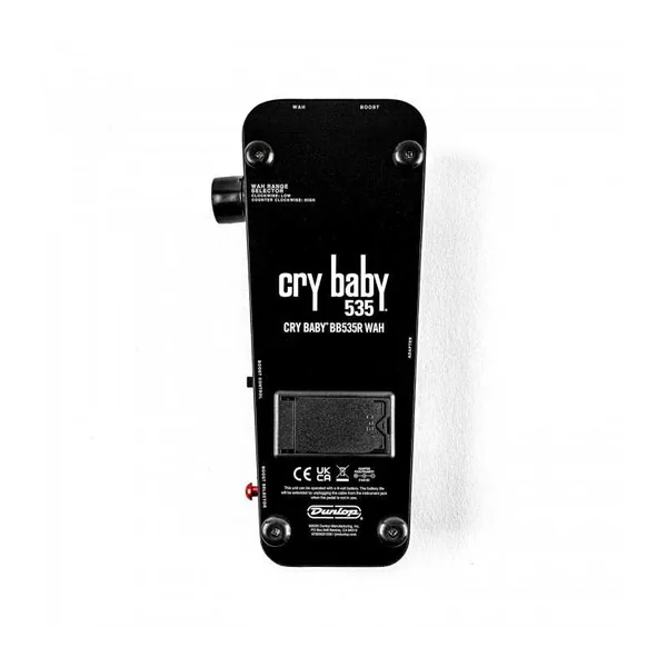 Pédale d'Effet DUNLOP - BB535R - Standard - Cry Baby 535Q Multi-Wah Reissue