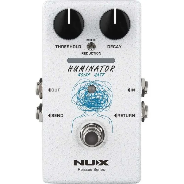 Pédale d'Effet NUX - HUMINATOR-NOISE-GATE - Huminator, noise gate