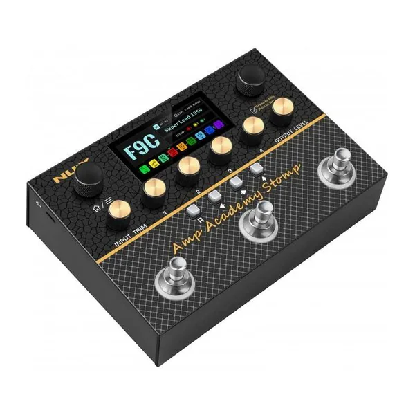 Pédale d'effets NUX - AMPACADEMY-STOMP - simulateur d'ampli + IR stéréo