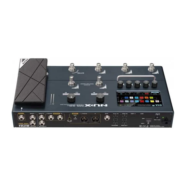 Pédalier Multi-Effets NUX - MG50LI-DB - modéliseur guitare et basse, Dark Blue