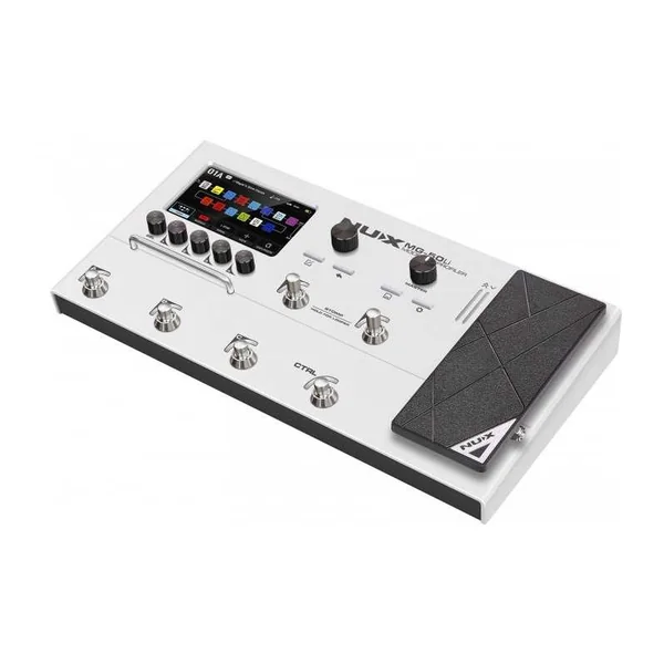 Pédalier Multi-Effets NUX - MG50LI-W - modéliseur guitare et basse, White