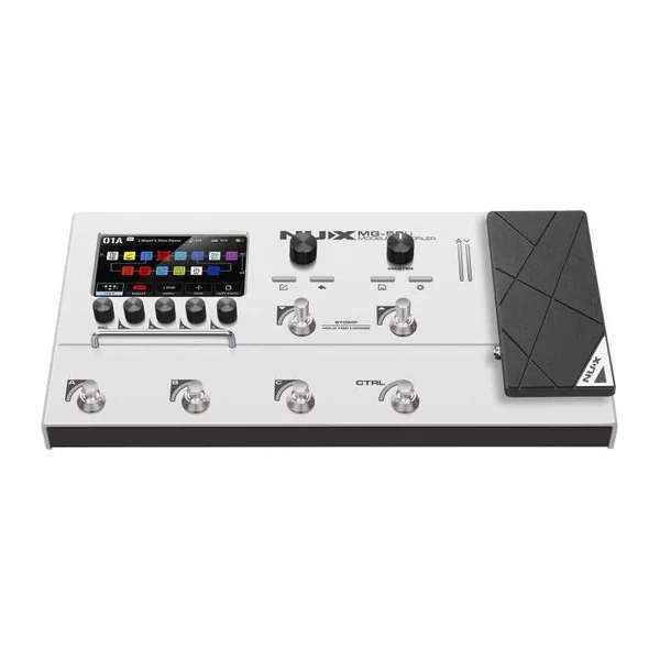Pédalier Multi-Effets NUX - MG50LI-W - modéliseur guitare et basse, White