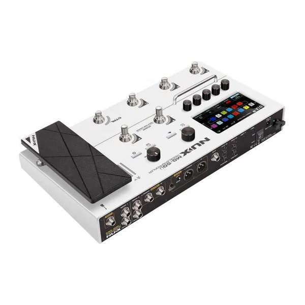 Pédalier Multi-Effets NUX - MG50LI-W - modéliseur guitare et basse, White
