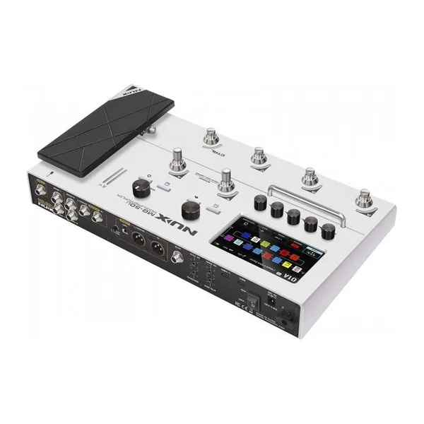 Pédalier Multi-Effets NUX - MG50LI-W - modéliseur guitare et basse, White