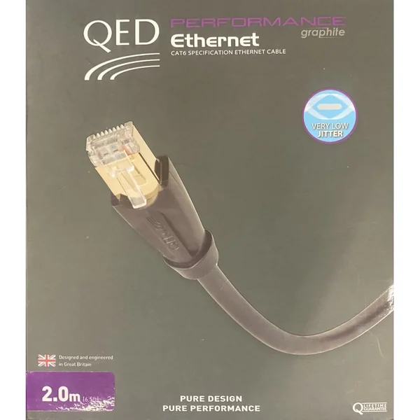 QED PERFORMANCE GRAPHITE ETHERNET Câble Ethernet CAT6 pour l'Audio Numérique