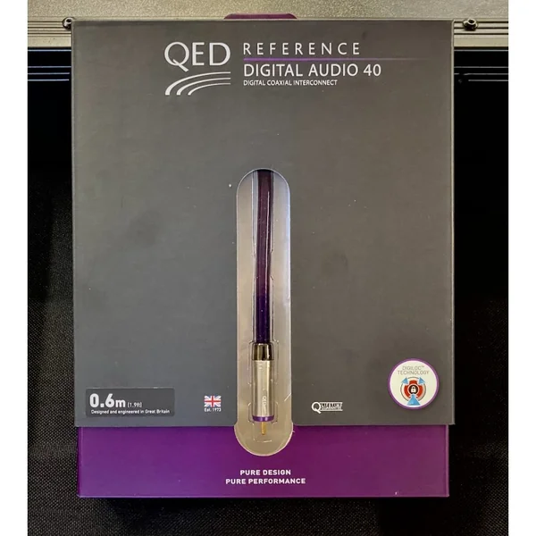 QED REFERENCE DIGITAL AUDIO 40 Câble Numérique Coaxial (75 Ohms)