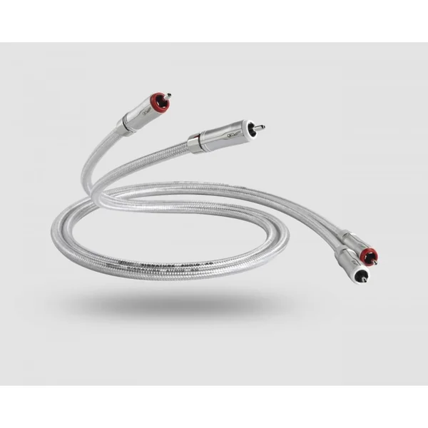 QED SIGNATURE AUDIO Câble Asymétrique RCA Haut de Gamme (La Paire)