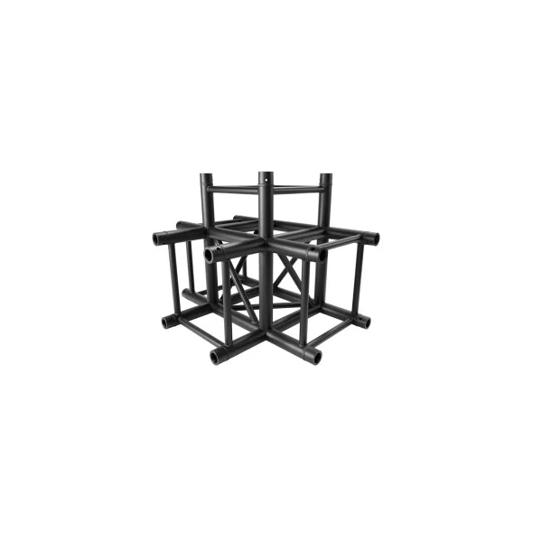 QUATRO39-A05 BLK Contestage - Angle 4 directions alu carré 390