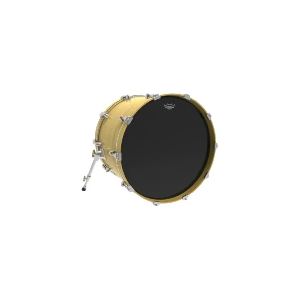 REMO Ebony 28" Bass Ambassador