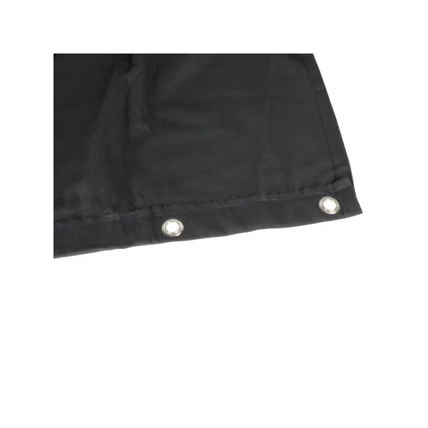 Rideau de scène noir 300g/m2 avec oeillets 6 x 6 m