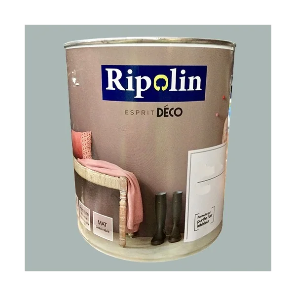 RIPOLIN Peinture Esprit Déco Gris roche Mat