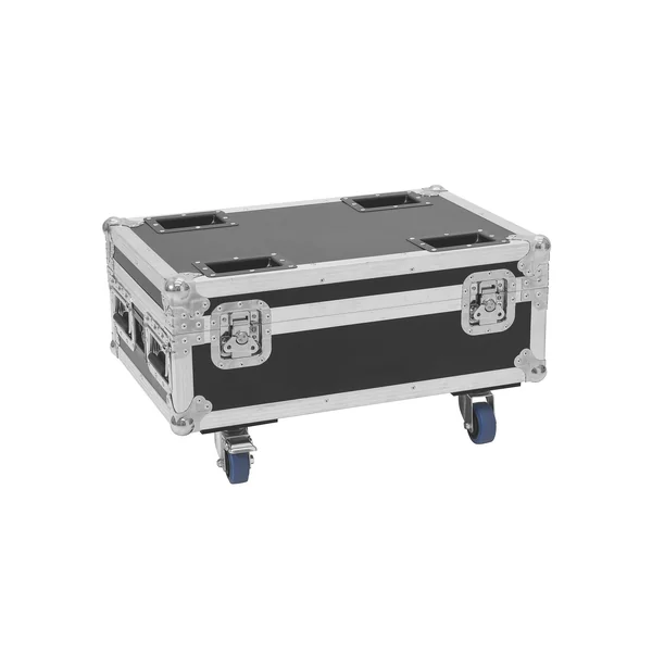 ROADINGER Flightcase 4x AKKU IP UP-4 Plus HCL Spot WDMX with charging function