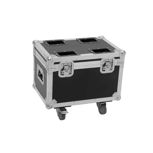 ROADINGER Flightcase 4x LED TMH-13/17/S30/W36 with wheels