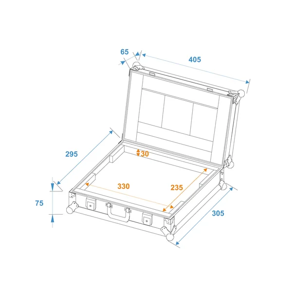 ROADINGER Laptop Case LC-13 maximum 325x230x30mm