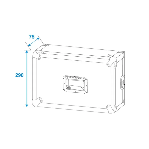 ROADINGER Rack PRO 6U 25cm