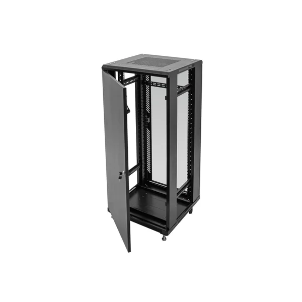 ROADINGER SSC-24 Steel Cabinet with Glass Door 24U