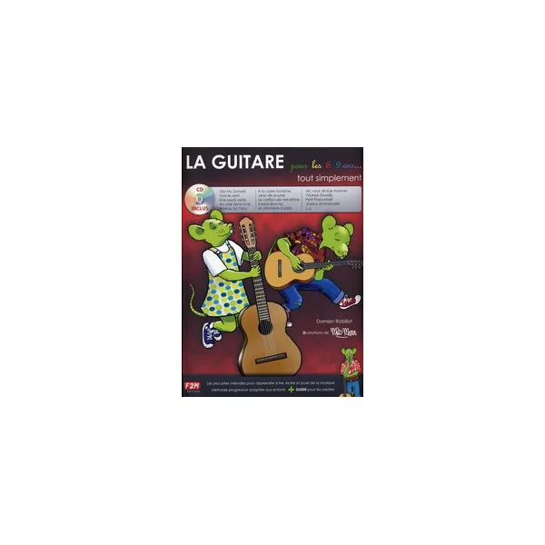 Robillot D. la Guitare Pour Les 6/9 Ans Tout Simplement