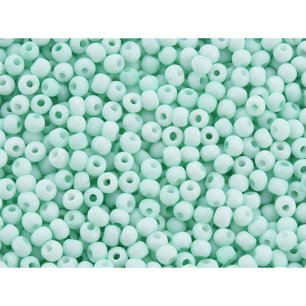 Rocailles mat cyan clair - Eco pack 50g