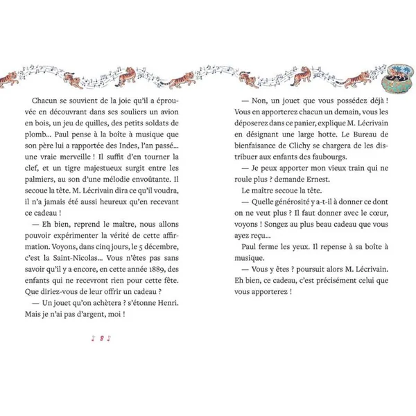 Roman de l'Avent Un Noël à Paris - Auzou