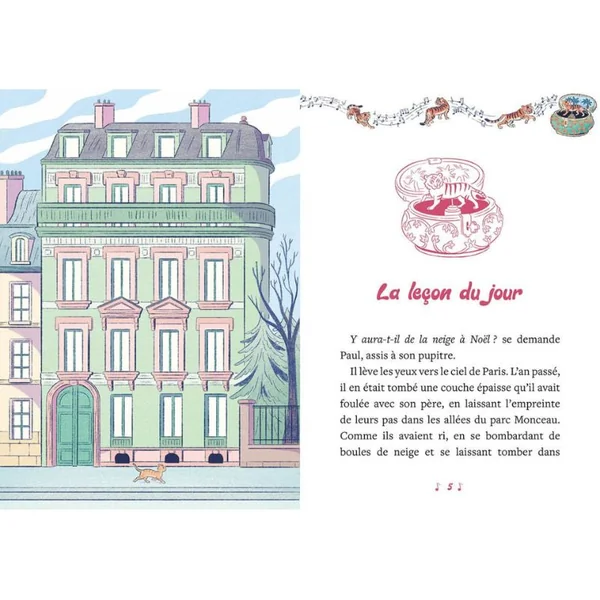 Roman de l'Avent Un Noël à Paris - Auzou