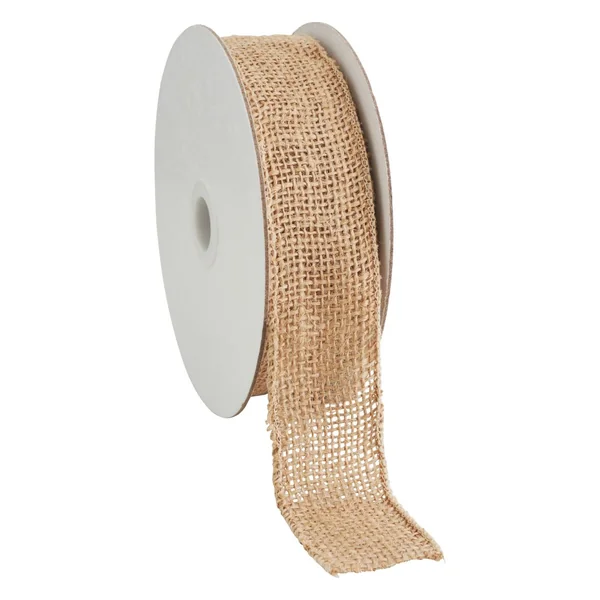 Ruban de jute à bords fil de fer VBS