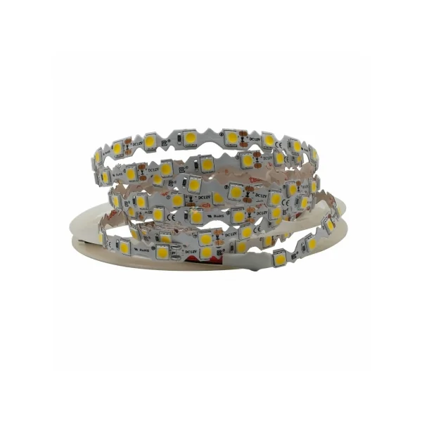 Ruban de led 12V blanc chaud 5050 pliable 5m