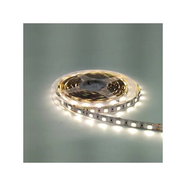 Ruban LED 5m blanc neutre 12V 14W/m 4000K Ip20 60 leds /m