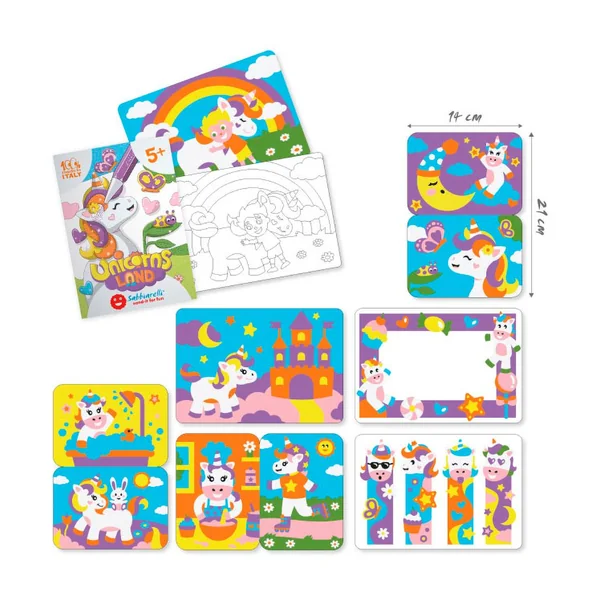 Sabbiarelli Sand-it for Fun Smart kit « Unicorn Land »