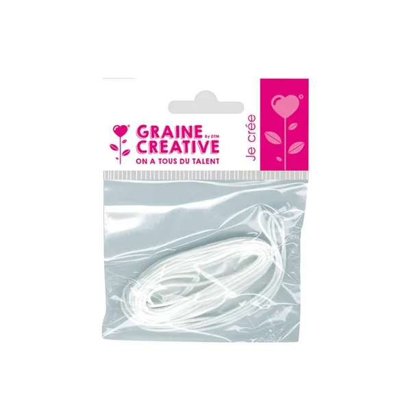 Sachet de 5 mèches à bougies en coton - 1 m