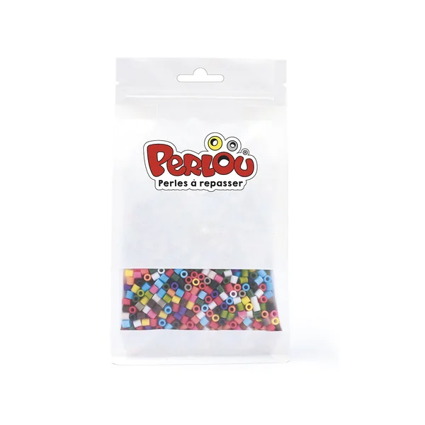 sachet PERLOU - 1000 perles à repasser - 5 mm - multicolore