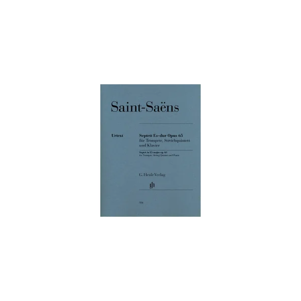 SAINT-SAENS C. Septuor EB Major OP 65