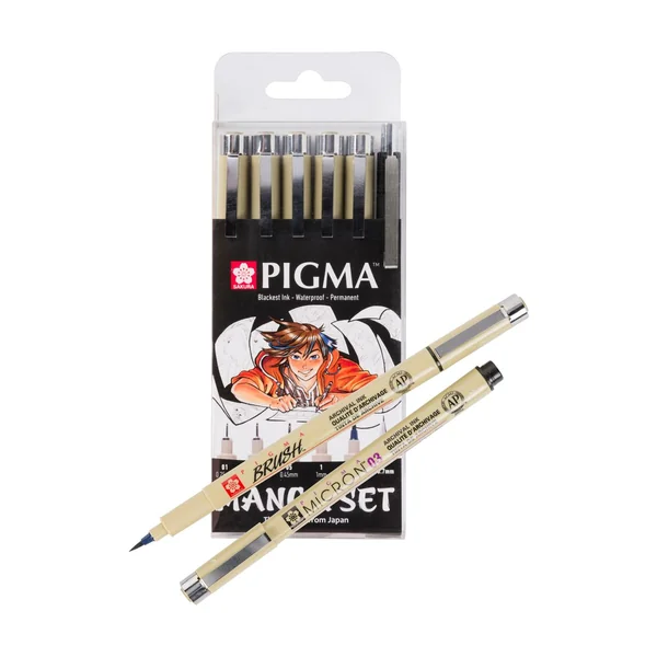 Sakura Pigma Micron "Collection Manga", set de 6