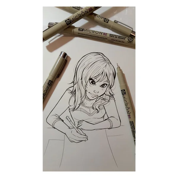 Sakura Pigma Micron "Collection Manga", set de 6